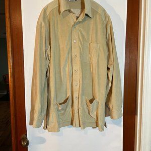 Maus and Hoffman Microfiber Oversize Shirt Jacket M/L